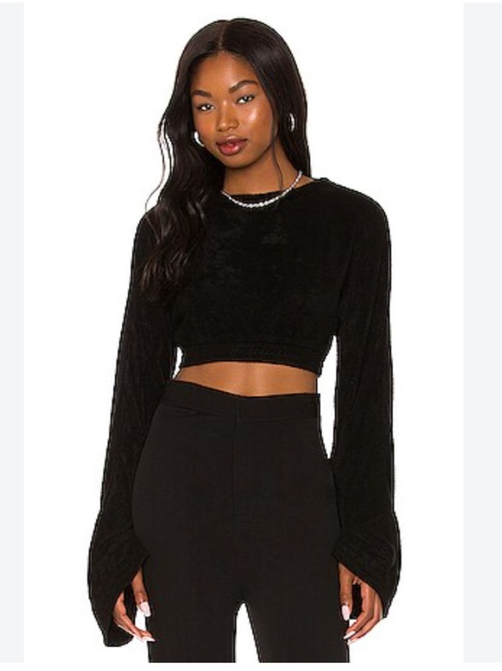 Simon Miller x Terry Meep Top in Black